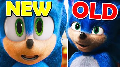Reacting To Old Sonic Vs New Sonic The Hedgehog Trailor Funny