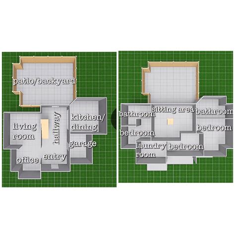 Bloxburg House Layout In 2021 House Outline Small House Layout