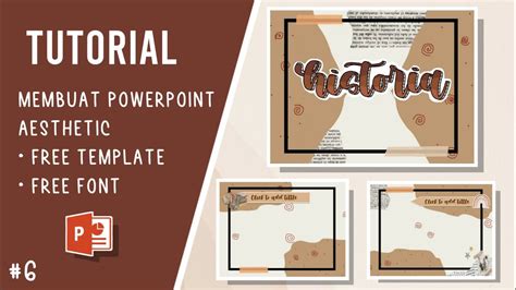 Ppt Aesthetic Aesthetic Powerpoint Free Template Font Cara Membuat