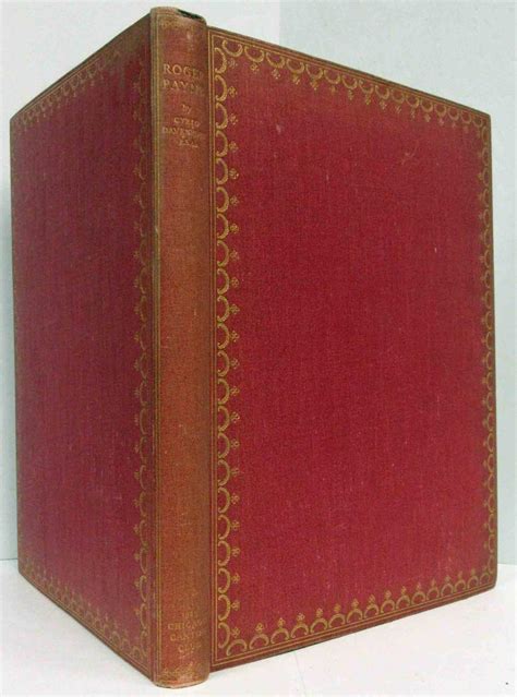 Roger Payne English Bookbinder Of The Eighteenth Century Par Davenport