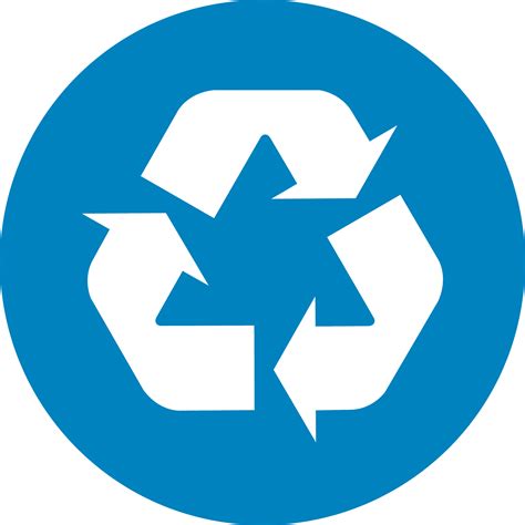 Logo Recycle Blue Clipart Best