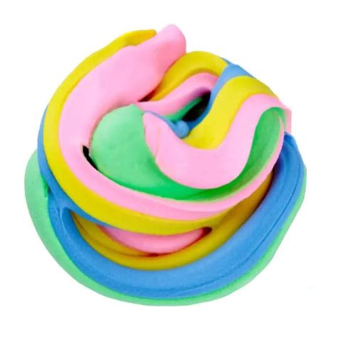 Diy Slime Clay Fluffy Slime Stress Relief Kids Toy Colored Sludge Mud