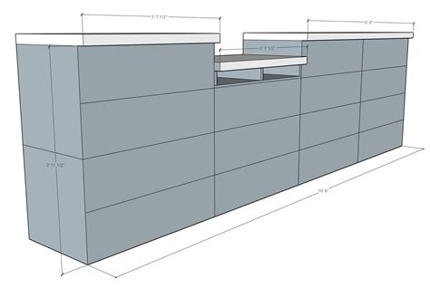Diy Workbench With Ikea Cabinets Olivegrey Avenue