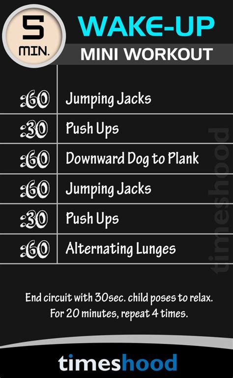 10 Quick Morning Workouts For Maximum Fat Burn Timeshood