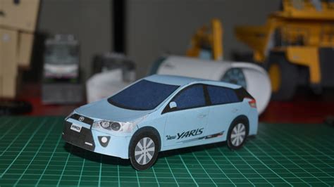 All New Toyota Yaris Indonesia Papercraft Youtube
