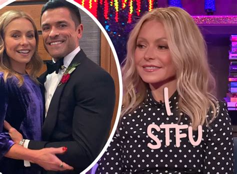 Kelly Ripa Roasts Mark Consuelos For Things He Said While She Was In
