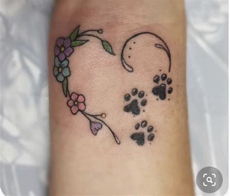 Paw Heart Tattoo Small Dog Tattoos Tattoos For Dog Lovers Dog