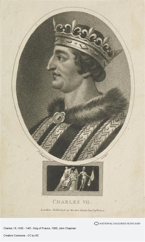 Charles Vii 1430 1461 King Of France National Galleries Of Scotland