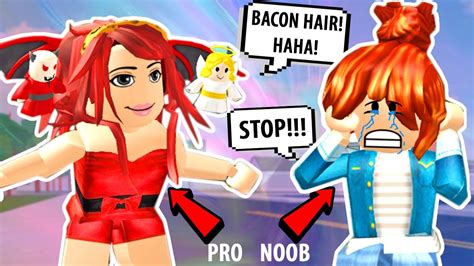 Bullied For Being A Noob Roblox Noob Vs Pro Social Experiment Funny My Xxx Hot Girl