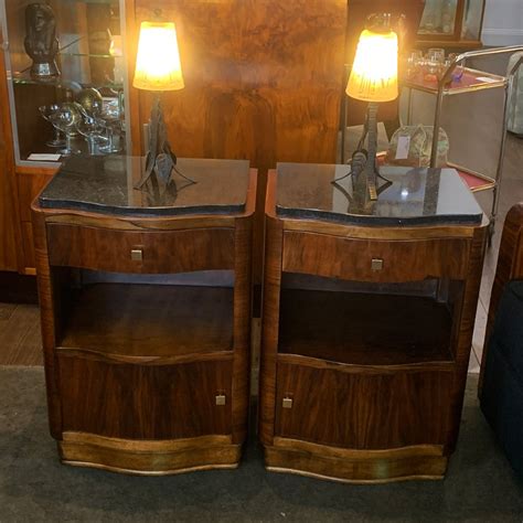 Buy Pair Of French Art Deco Bedside Tables From Artedeco