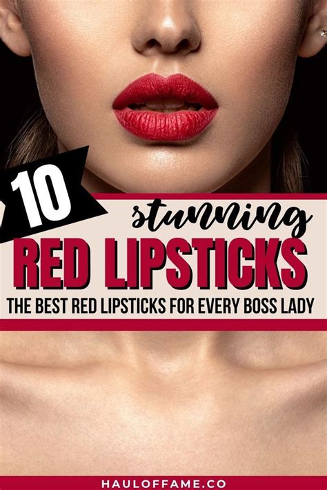 10 stunning red lipsticks for fair skin haul of fame best red lipstick lipstick for fair