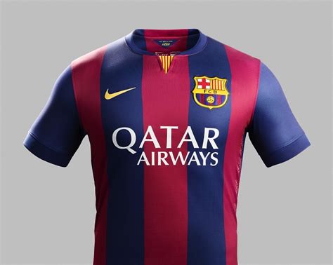 Catch the latest real madrid and fc barcelona news and find up to date football standings, results, top scorers and previous. Nike Shows Off 2014-15 Barcelona Home Jersey - The Center ...