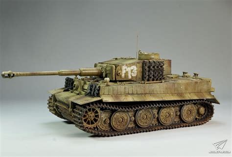 RFM 50051 35德国虎式重型坦克 Fehrmann战斗群 F13号车 静态模型爱好者 致力于打造最全的模型评测网站