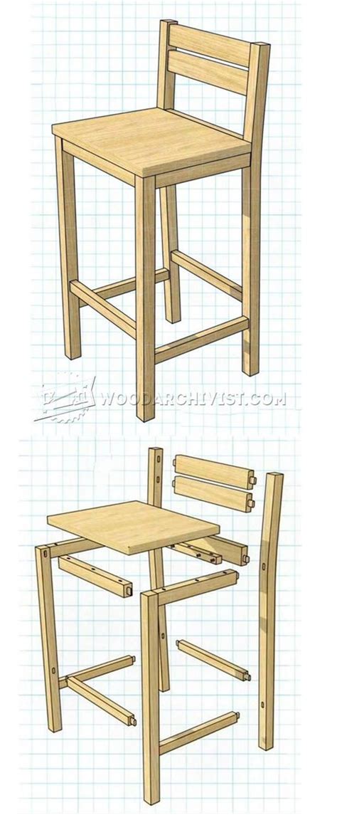 Diy Bar Stools Furniture Plans And Projects Diy