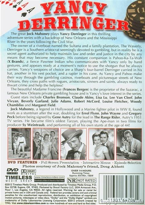 Yancy Derringer The Complete Series Dvd 1958 Dvd Empire