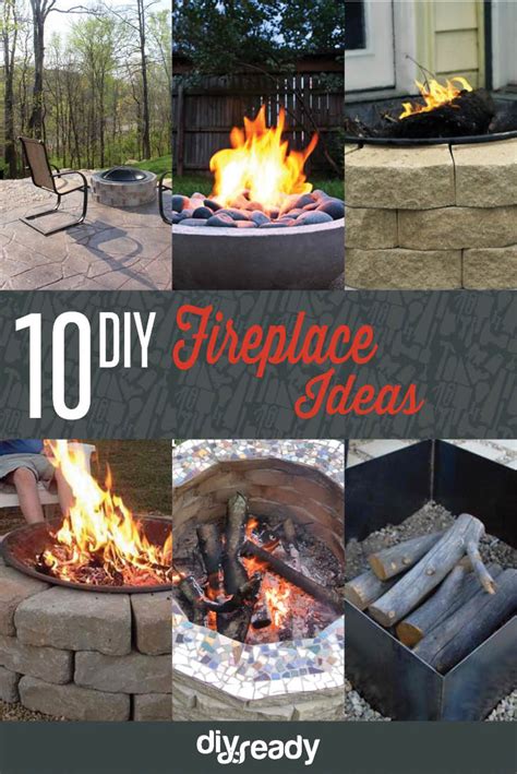 10 Diy Outdoor Fireplace Ideas Diy Tutorials