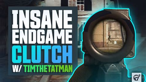 Insane Endgame Clutch With Timthetatman Call Of Duty Warzone Cod
