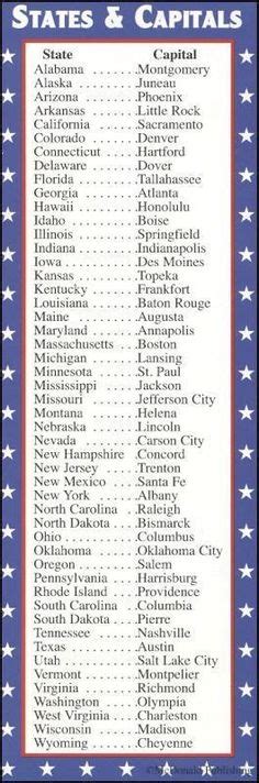 50 States 50 Capitals Song With Free Worksheets And Activities I