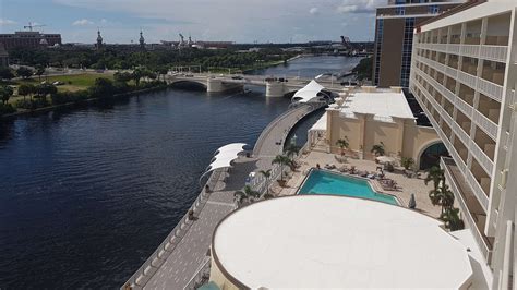 Staying At The Sheraton Tampa Riverwalk Hotel Our Reporter Enjoyed The