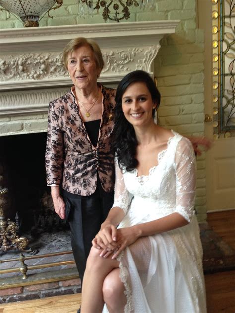 The Bride With Her Grandmother Wedding Dresses Bride Wedding Dresses Lace