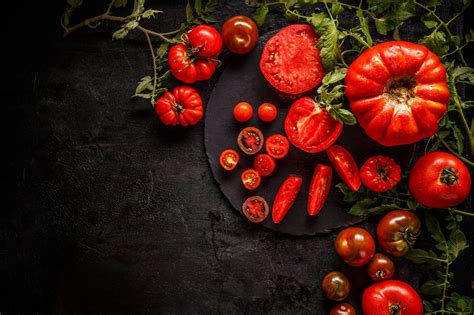 Wallpaper Makanan Tomat Merah Sayuran 2000x1333 Wallpapermaniac