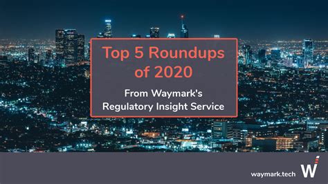 Top 5 Roundups Of 2020 — Waymark Tech