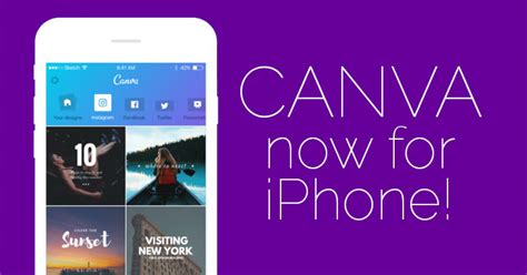 Canva makes design amazingly simple (and fun)! Canva for iPhone! Create Amazing Visual Content on the Go