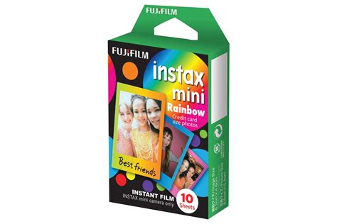 Fujifilm Instax Mini Rainbow Film 10 Pack Ireland