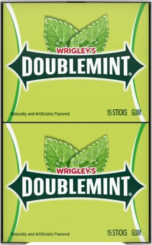 Wrigleys Doublemint Gum 10 Pack 15 Ct Ralphs