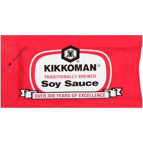 Kikkoman Soy Sauce Packets 500 X 6ml Steins Foods