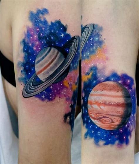 Saturn Tattoo On Pinterest Tattoos Planet Tattoos And Space Tattoos