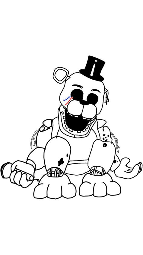 Freddy Fazbear Coloring Page At Getcolorings Com Free Printable