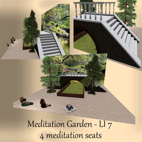 Second Life Marketplace Meditation Garden