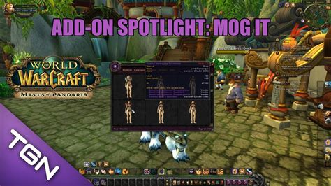 World Of Warcraft Mists Of Pandaria Guía De Addons Mog It Youtube