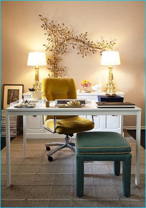 Office Decorations For Women Ideas Home Build Designs Feminine Home