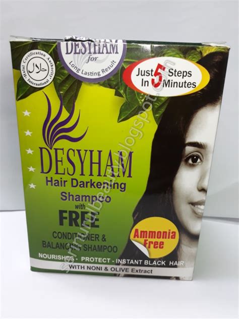 A shampoo that permanently gets rid of grey hairs. Healthy Nurul Beauty: Review on Hair Darkening Shampoo by ...