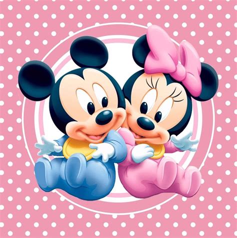 Imagenes De Miki Y Mini Bebe Mickey Mouse Bebe Sticker Autocollant Ou