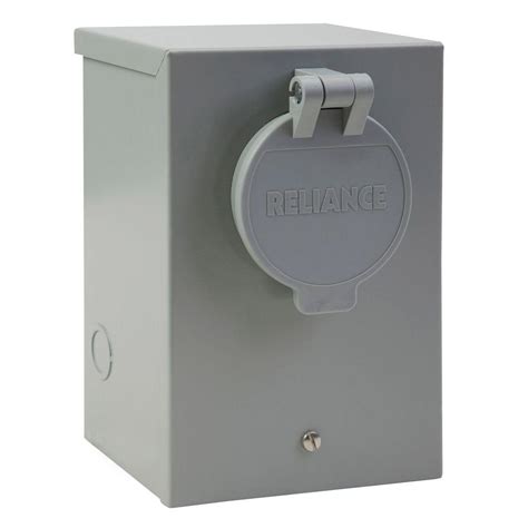 Available in a range of amperages. Reliance Controls 30-AmpPower Inlet Box With Circuit ...