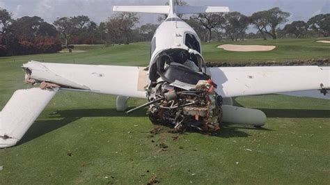 Small Plane Crashes On Golf Course In Florida Keys Lone Passenger