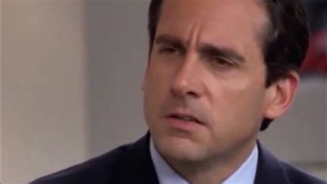 The Office Why Are You The Way That You Are But Michael Stares For 5