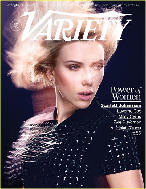 Scarlett Johansson Laverne Cox And More Cover Varietys Power Of Women
