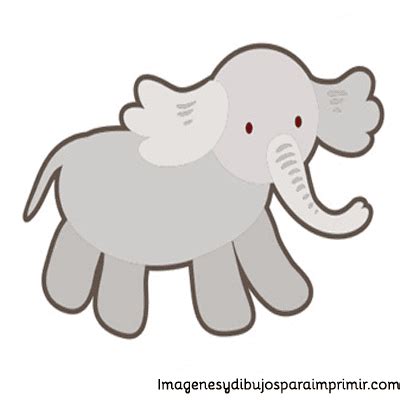 Dibujos de elefantes para imprimir Animales infantiles para imprimir gratis | Imagenes y ...