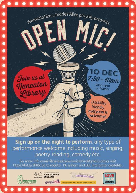 From Open Books To Open Mic Nuneaton Speaking Up Hosts Local Library