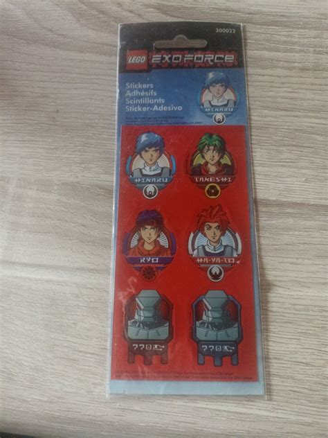 Lego Exo Force Hikaru Takeshi Sticker Ebay