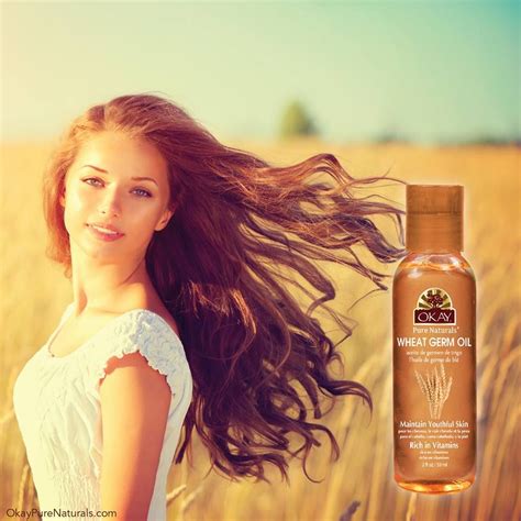 For Hair And Skin Okay® Wheat Germ Is Rich And Nourishing For The Skin Providing A Soft Glow