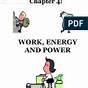 Energy Work And Power Worksheet Key