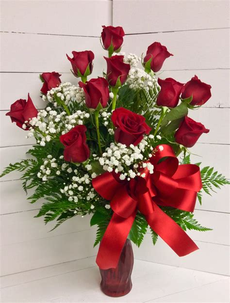 My Forever Love Medium Stem Dozen Rose Bouquet Centerville Florists