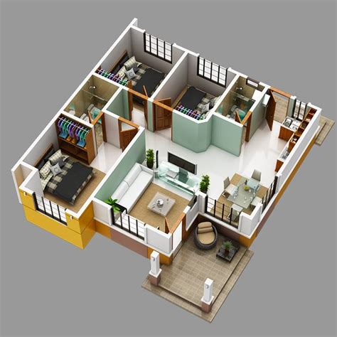 Modern Bungalow House With 3d Floor Plans And Firewall Pinoy House