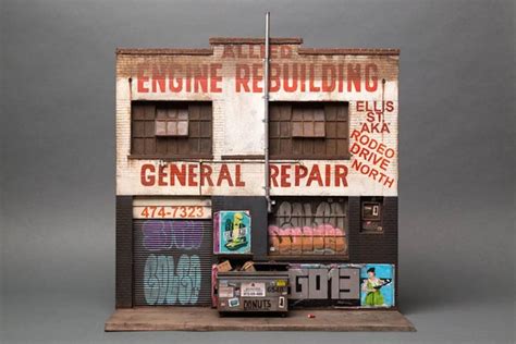 Joshua Smith Allied Interactive Miniature Urban Building Sculpture