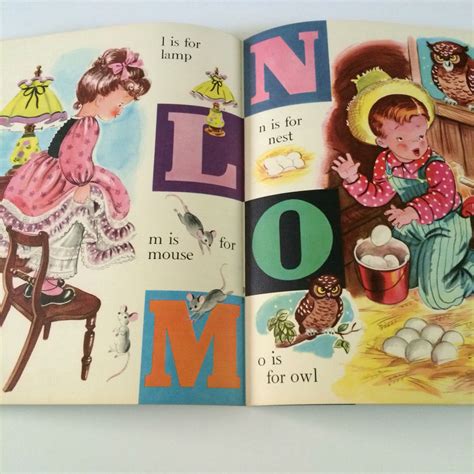 Abc Picture Book Published By Merrill Publishers 1948 No 1530 Etsy